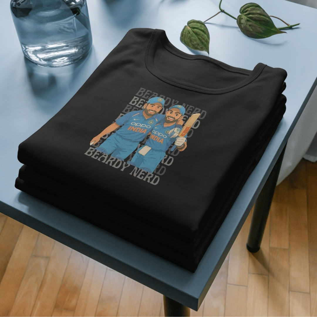 Rohit & Virat Ghibli Tees