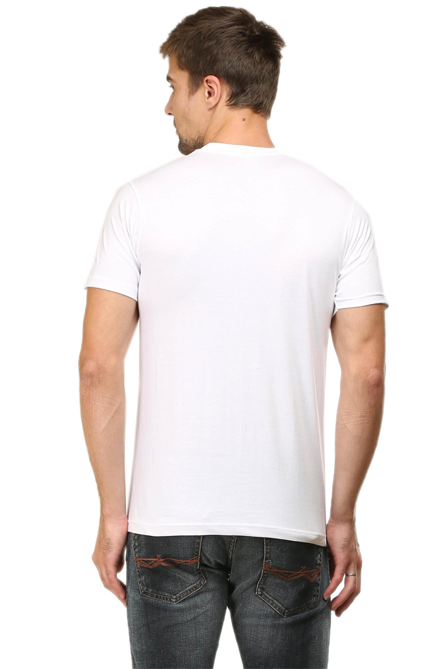 Social Life Loading T-Shirt - Round Neck Half Sleeves Classic (Black)