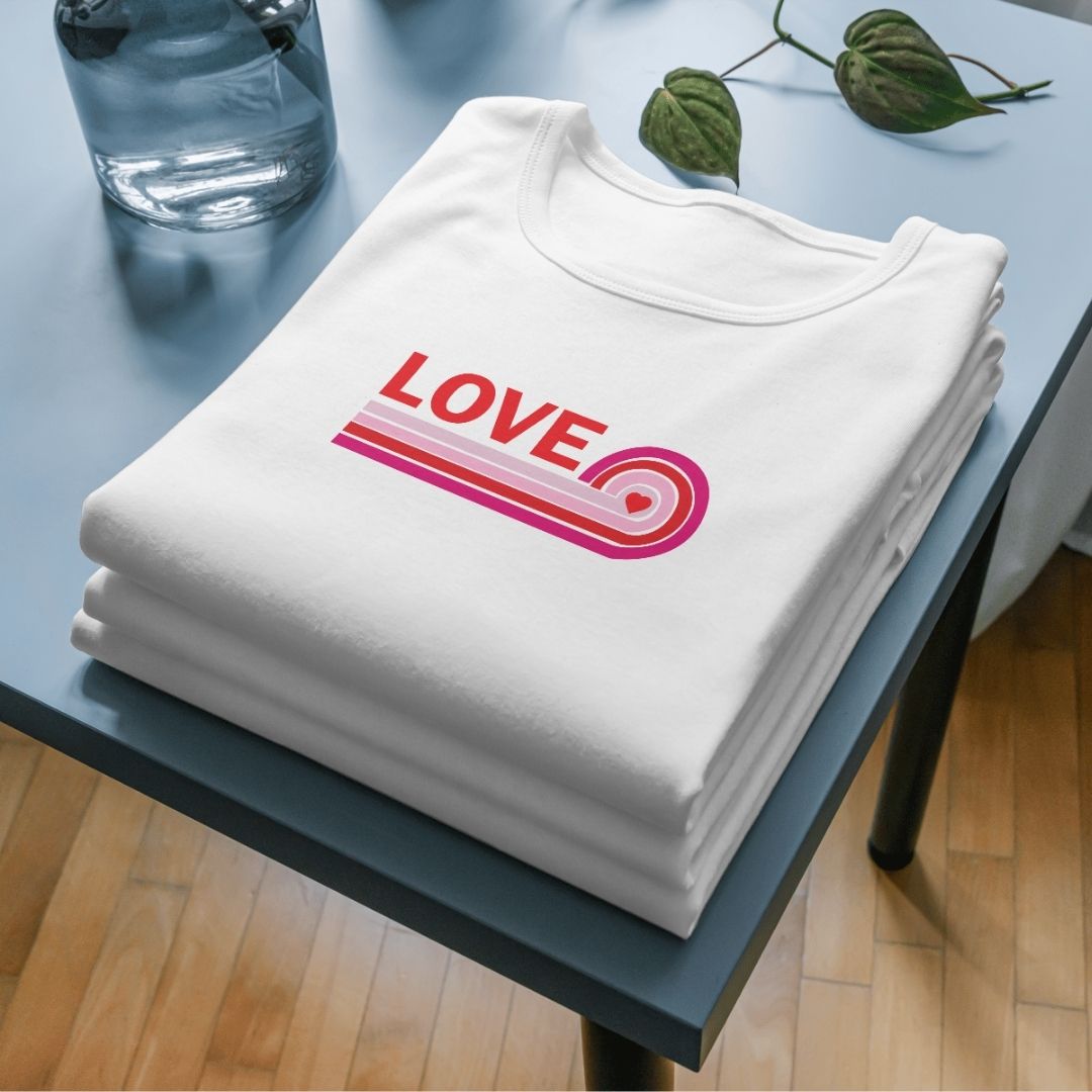 Love - Valententine's Special Tee For Female