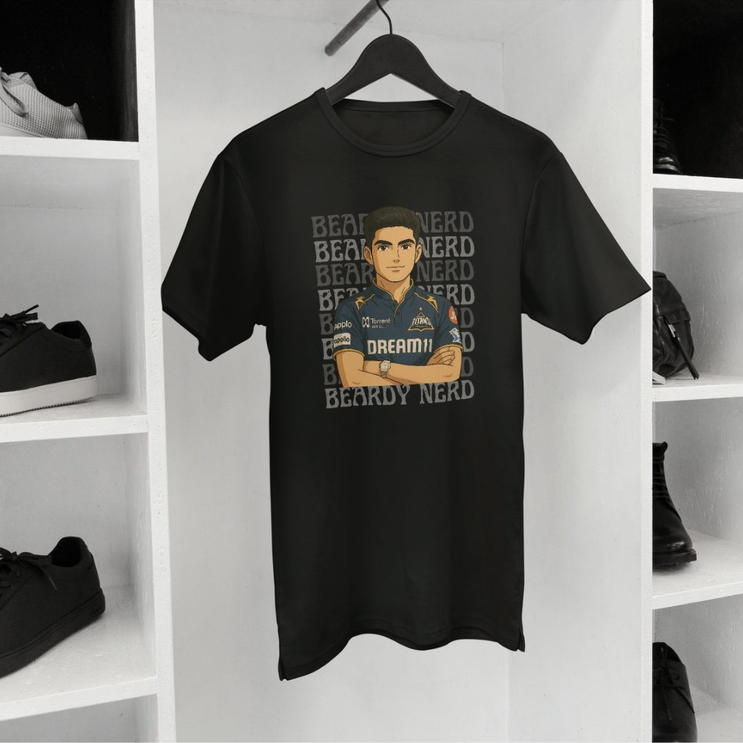 Shubman Gill Ghibli Tee – The Prince in the Making