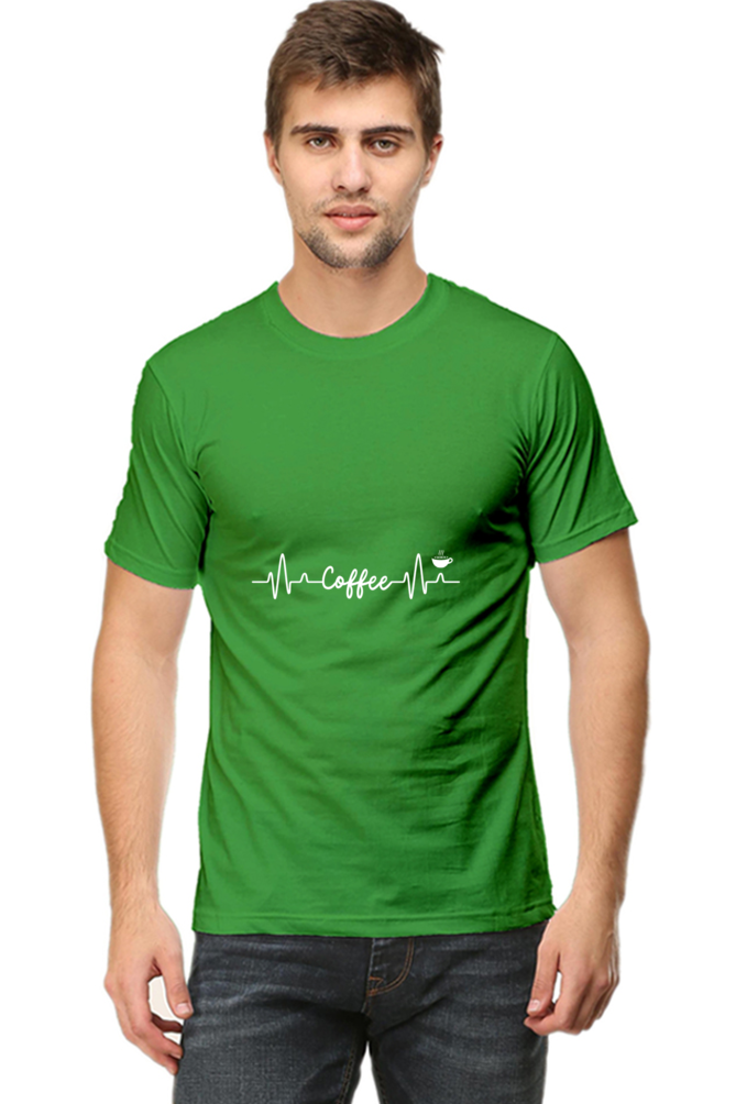 Heartbeats & Coffee: The Dev Lifeline T-Shirt (Light)