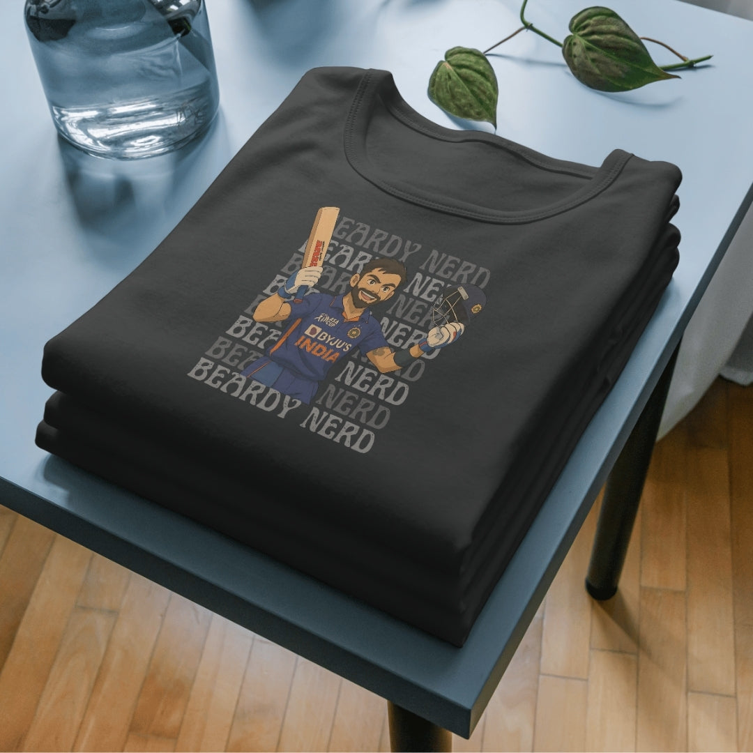 Virat Kohli Ghibli Art Tees