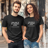 Our Love Is My Favorite Story Tee For Male